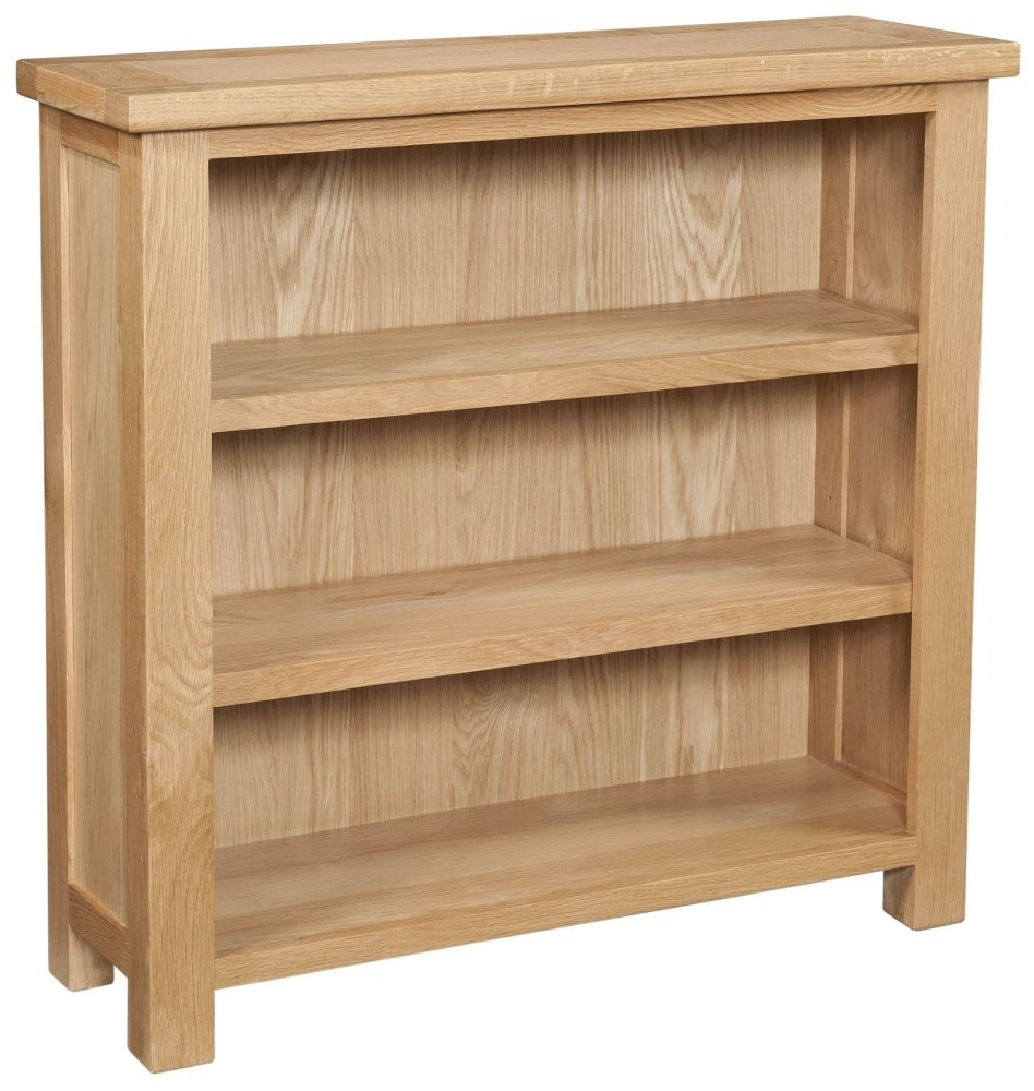 Devonshire Dorset Oak Bookcase in proportions 948 X 1000