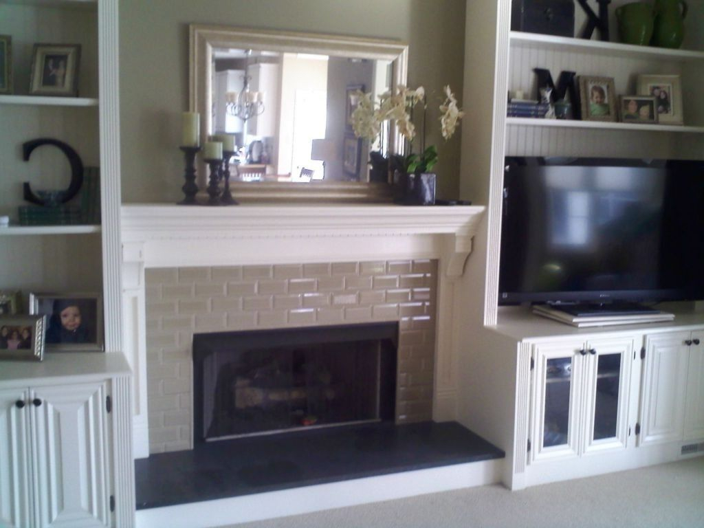Diy Shelves Around Fireplace Around A Fireplace Diy Built with dimensions 1024 X 768