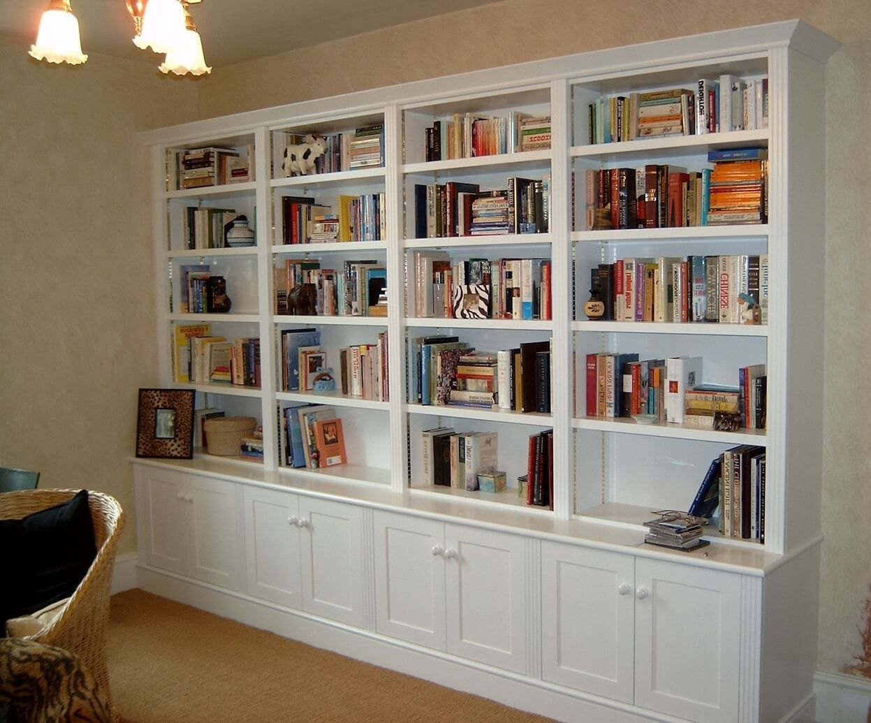 Elegant Picture Of Small Home Library Design Ideas Home in dimensions 1247 X 1035