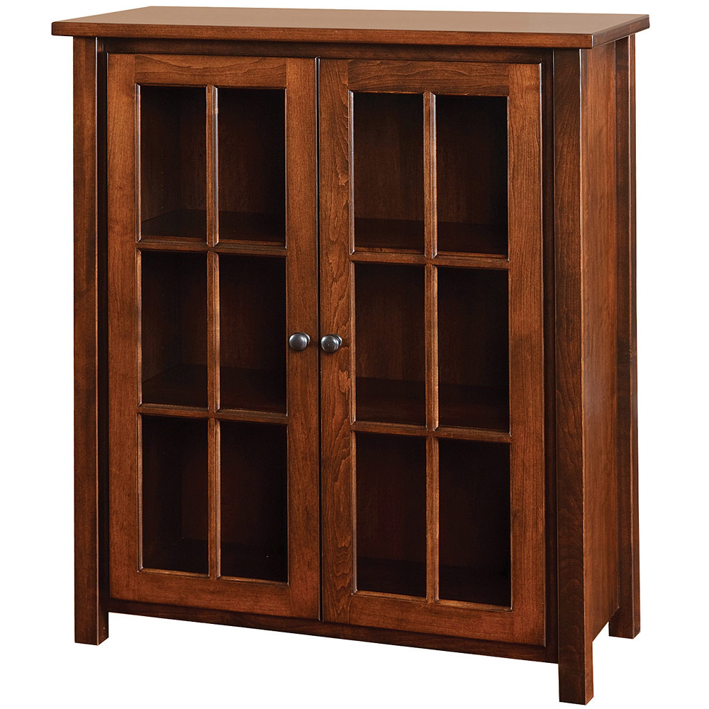 Eshton Mullion Door Amish Bookcase intended for measurements 1000 X 1000