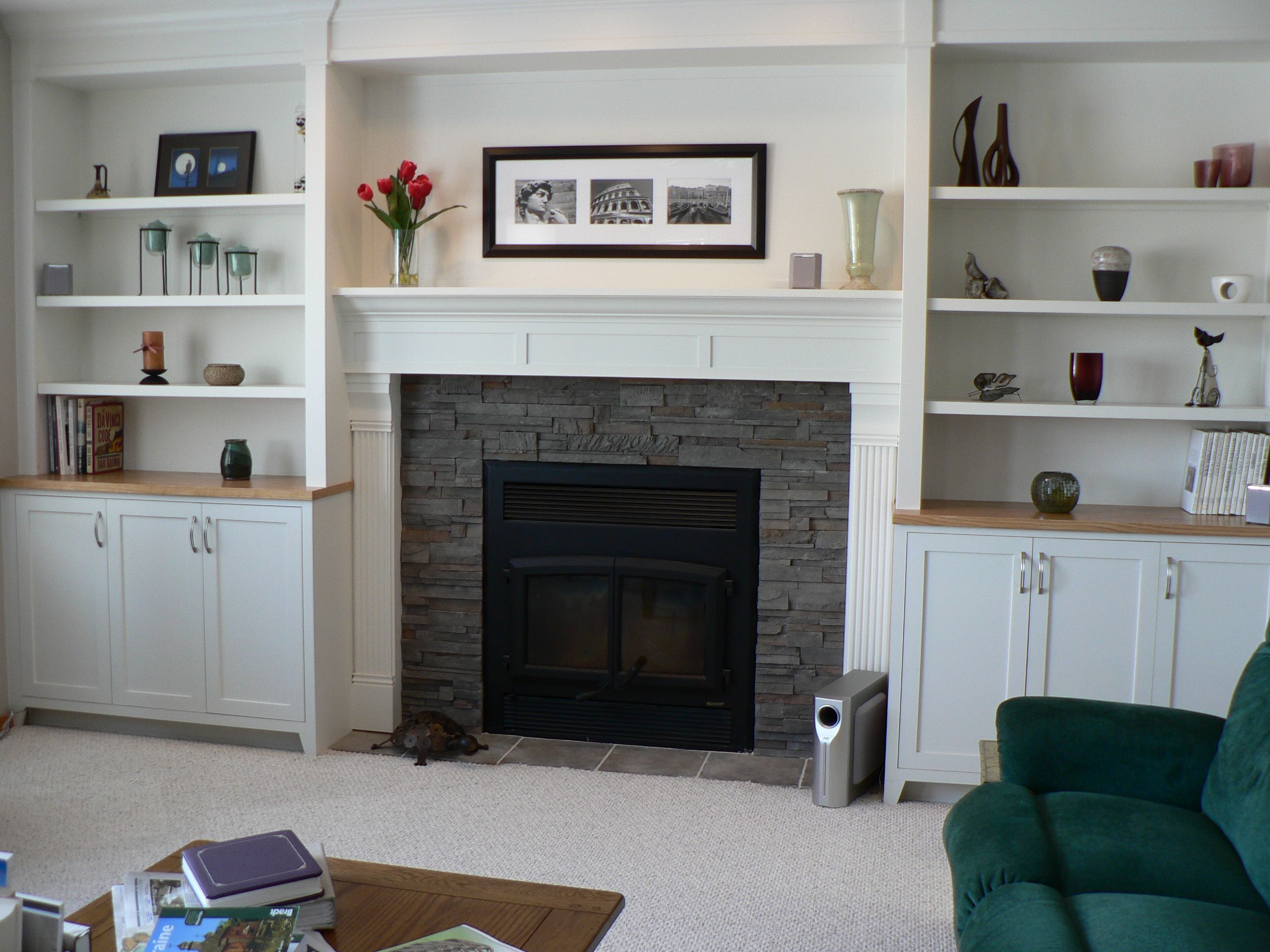 Fireplaces With Bookshelves On Each Side Shelves for dimensions 2560 X 1920