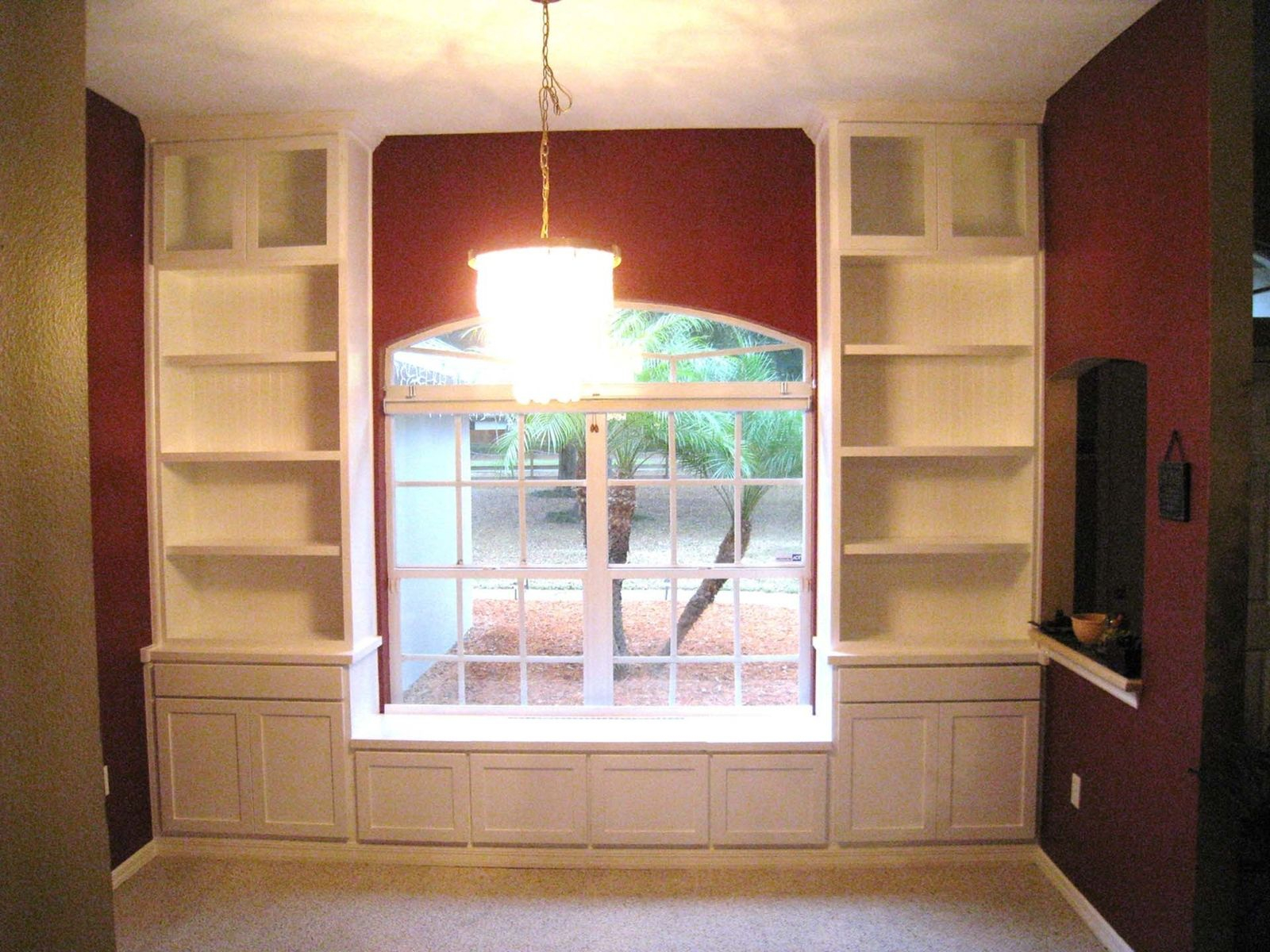 Hand Made Custom Built In Bookcases Window Seat Natural throughout proportions 1600 X 1200