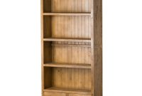 High Quality Country Rustic Pine Solid Wood Bookcase Storage Shelving Unit pertaining to measurements 1600 X 1600