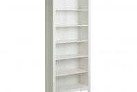 Home Camborne 5 Shelf Solid Wood Bookcase White Shelves inside size 1536 X 1382