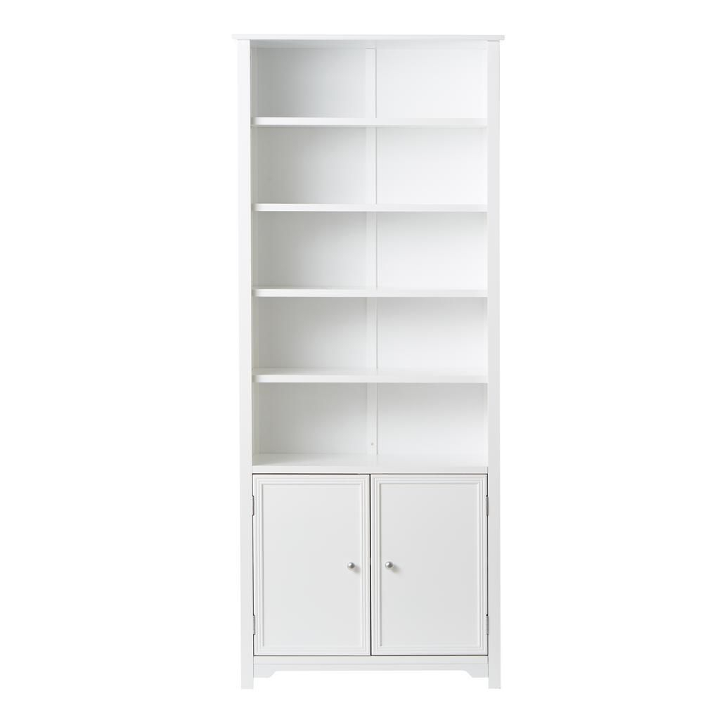 Home Decorators Collection Oxford White 30 W Storage Open throughout proportions 1000 X 1000