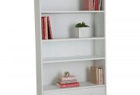 Home Maine 4 Shelf 2 Drawer Bookcase White Deep Bookcase regarding size 840 X 1000