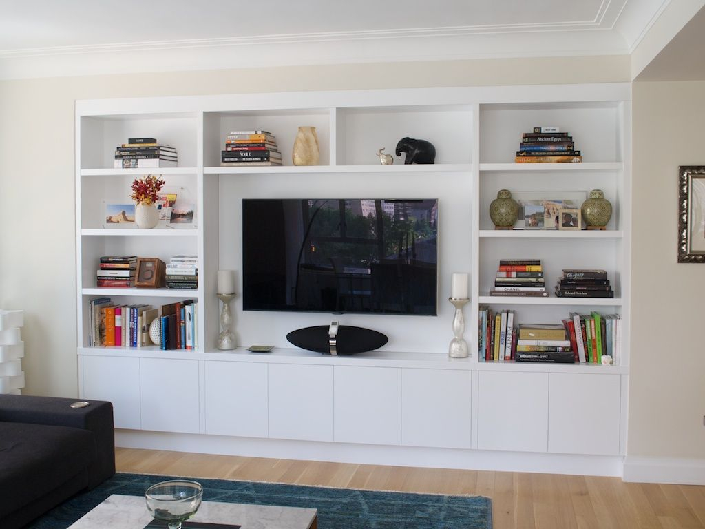 Joinery Configuration Like This To Take Up Tv Wall And within size 1024 X 768