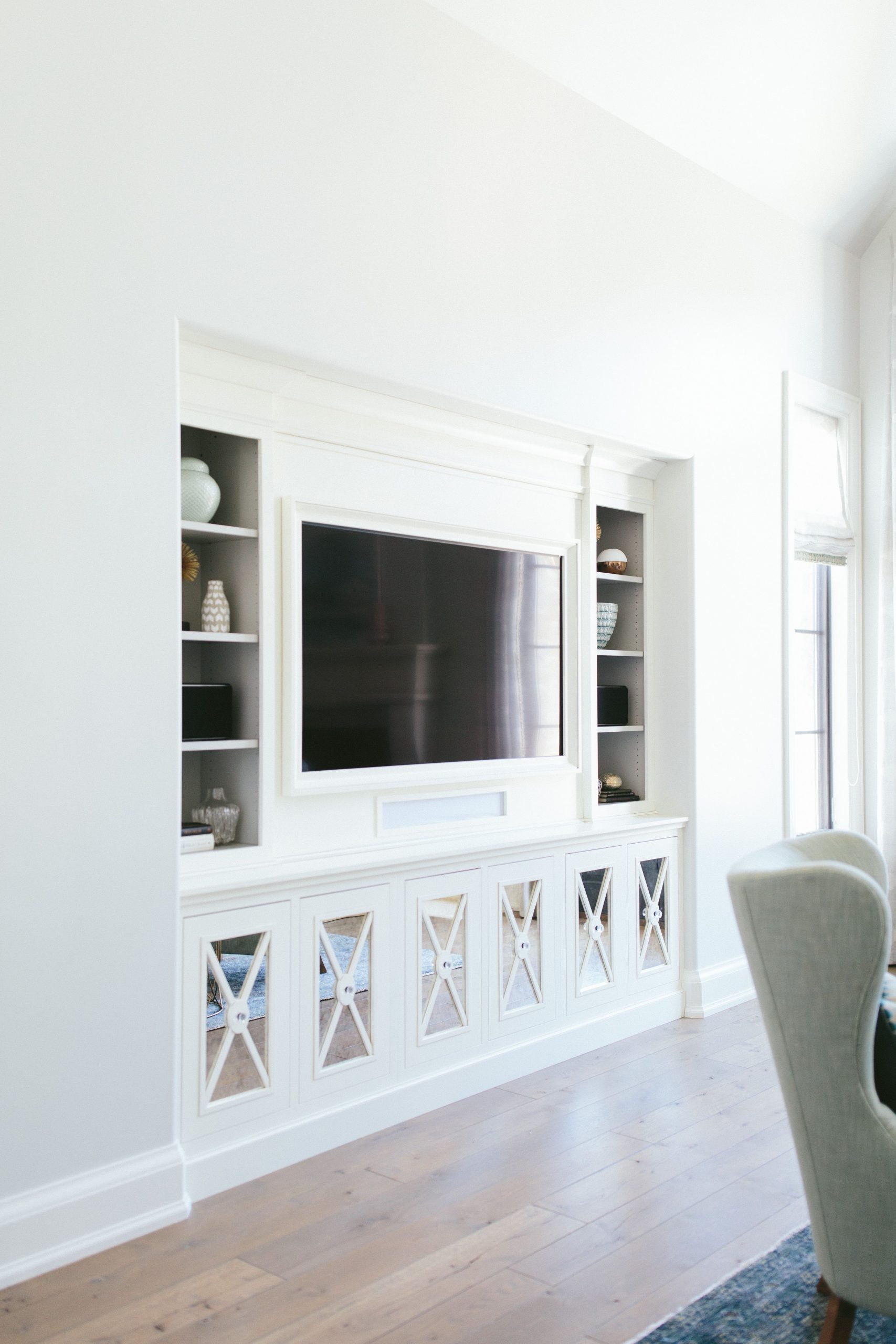 Living Room Built Ins Architectural Feature On Cabinets within proportions 3831 X 5746