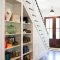Love The Built In Bookshelves Under The Staircase Such A throughout sizing 750 X 1125