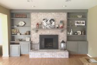 Marvelous Ideas Diy Built In Cabinets Around Fireplace with proportions 1600 X 1200