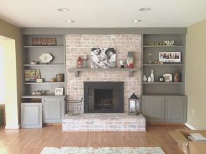 Marvelous Ideas Diy Built In Cabinets Around Fireplace with proportions 1600 X 1200