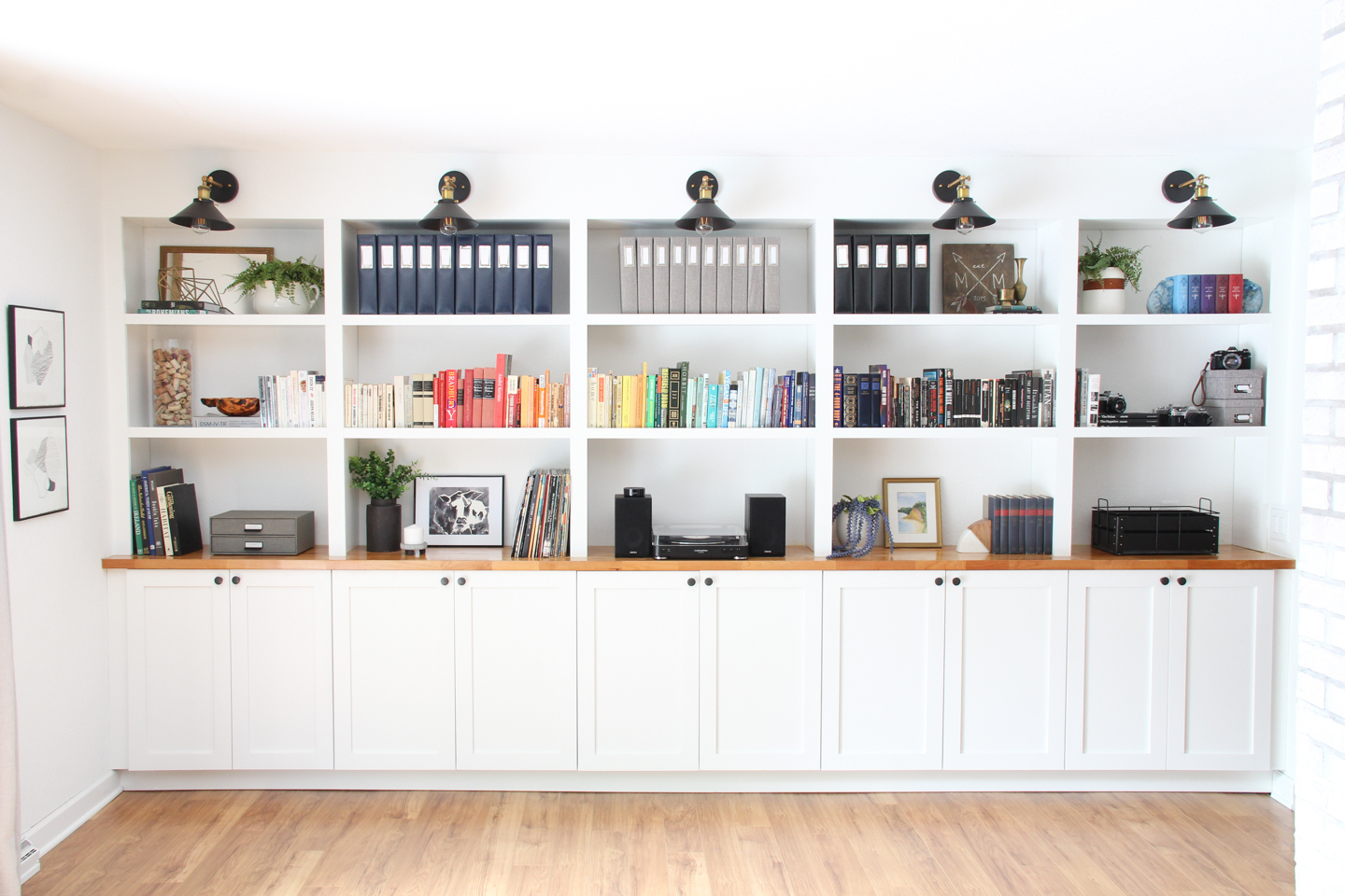 Our Built In Bookshelves Melissa Lynch for dimensions 1440 X 960