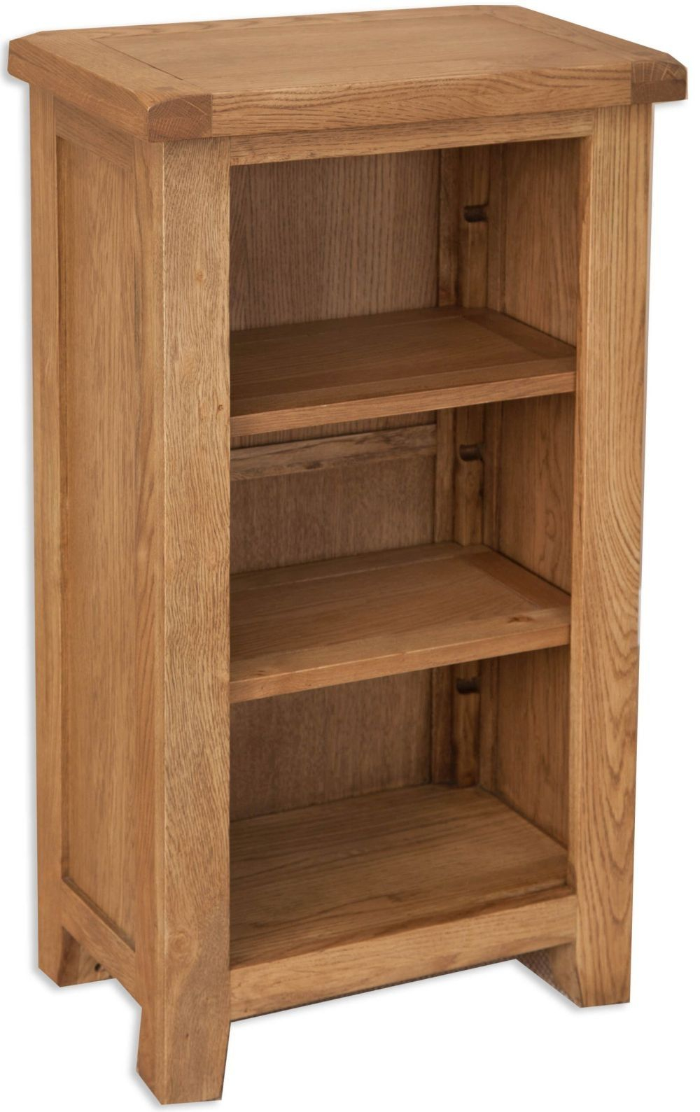 Perth Country Oak Small Bookcase Large Bookcase Small throughout proportions 1000 X 1589