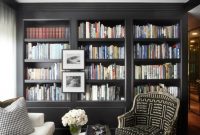 Rooms That Prove Black Built In Bookcases Are The Next Big throughout dimensions 870 X 1305