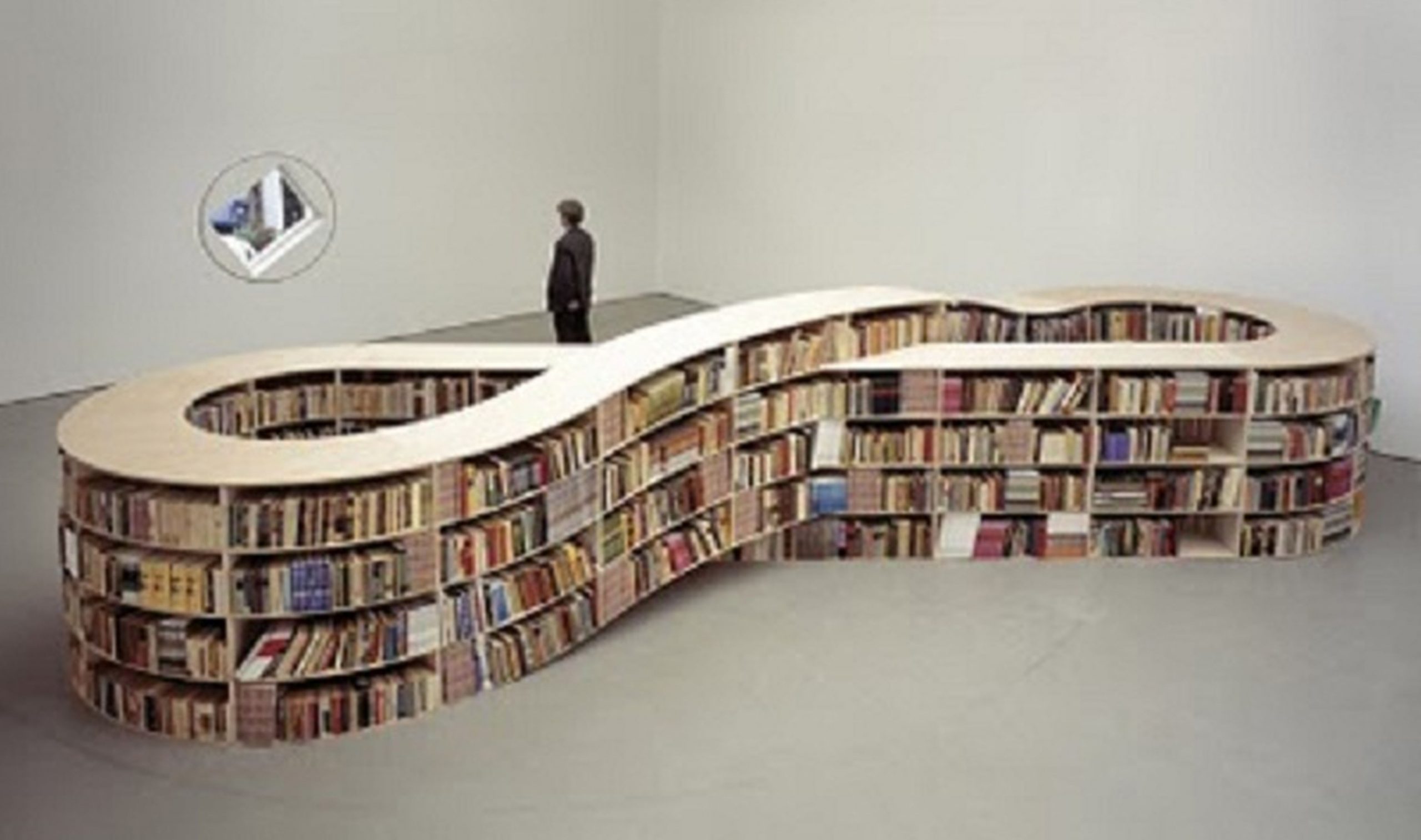 Shelves Inspiring Unique Creative Bookshelves For Small pertaining to proportions 5000 X 2958