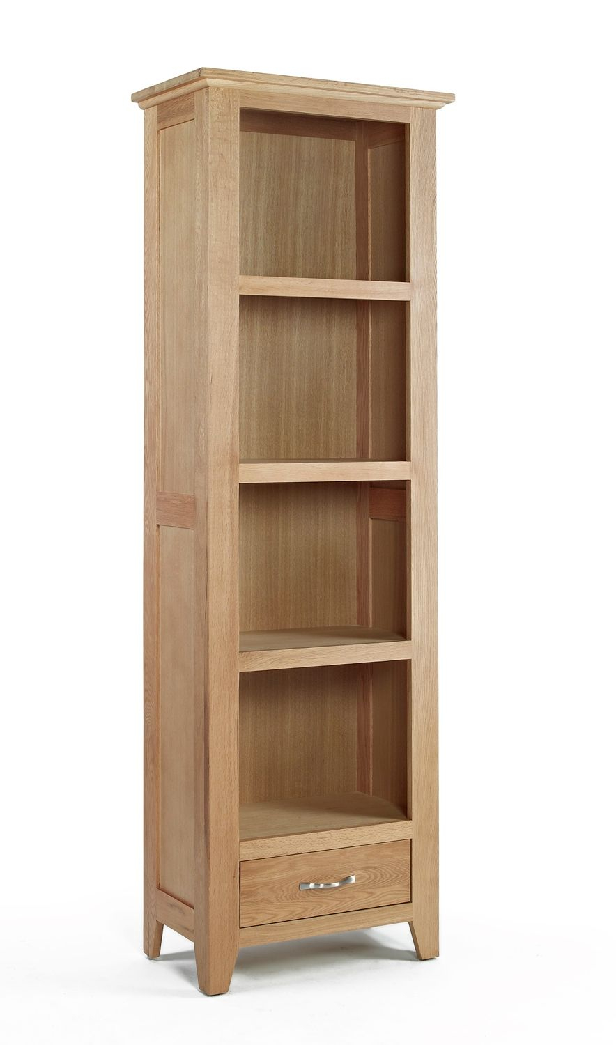 Sherwood Oak Narrow Bookcase Sherwood Oak Is A Substantial intended for proportions 884 X 1500