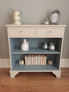 Small Bookcase With Drawers Baskervilleross On Etsy throughout measurements 1125 X 1500
