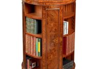 Tall Revolving Elm Round Bookcase Revolving Bookcase inside proportions 1200 X 1200