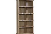 Teknik Office Barrister Home Tall Bookcase Salt Oak Effect intended for measurements 1890 X 1540