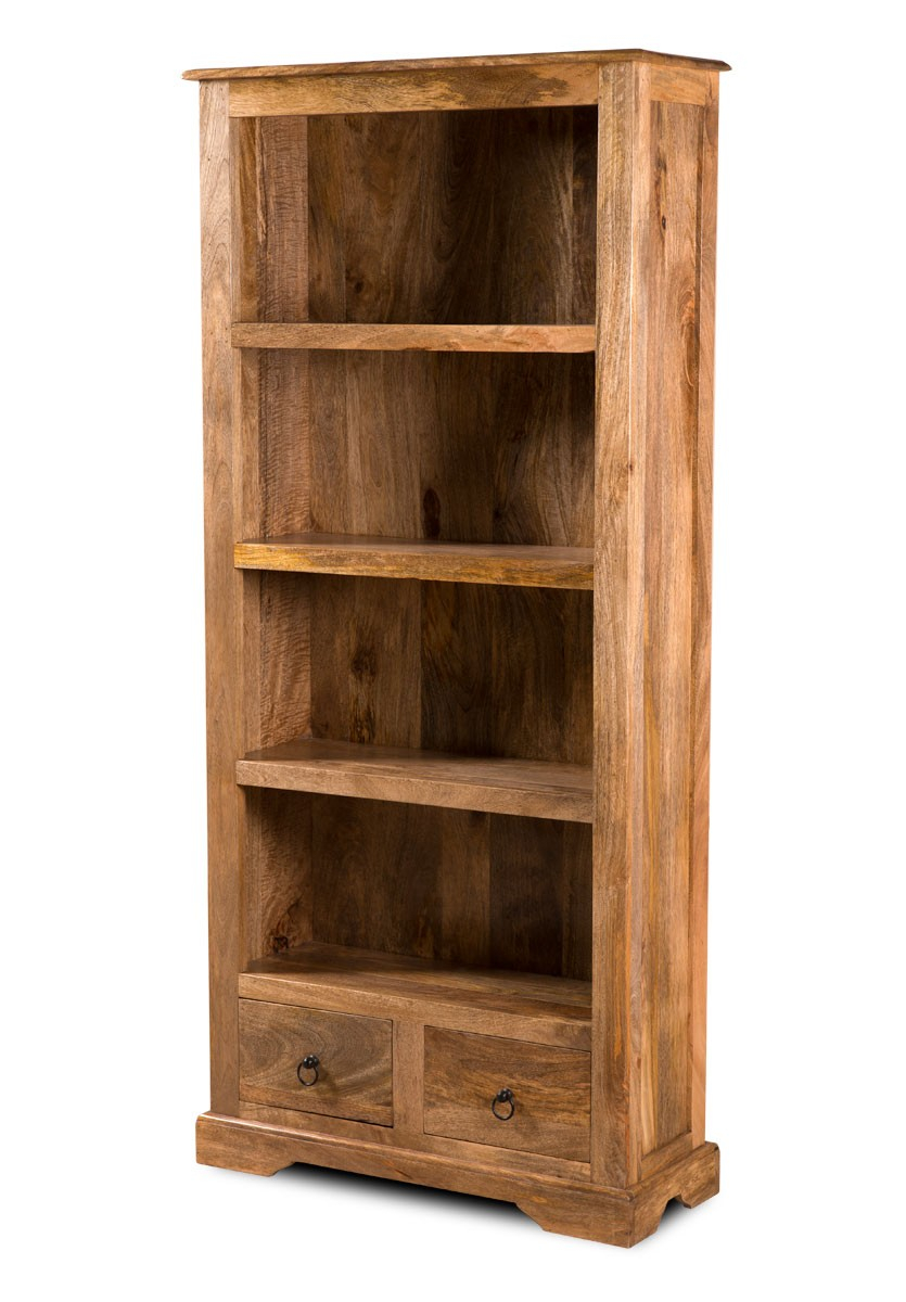 Thakat Light Mango Tall Bookcase in proportions 835 X 1200