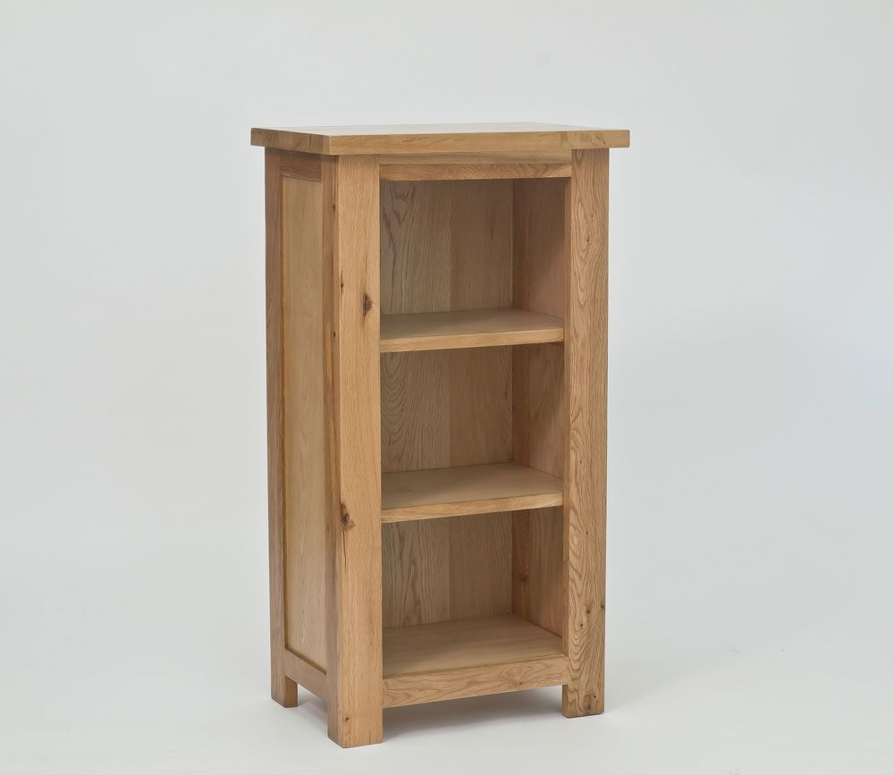 This Small Bookcase Is From A Fantastic Range Of Quality Oak pertaining to measurements 1000 X 867