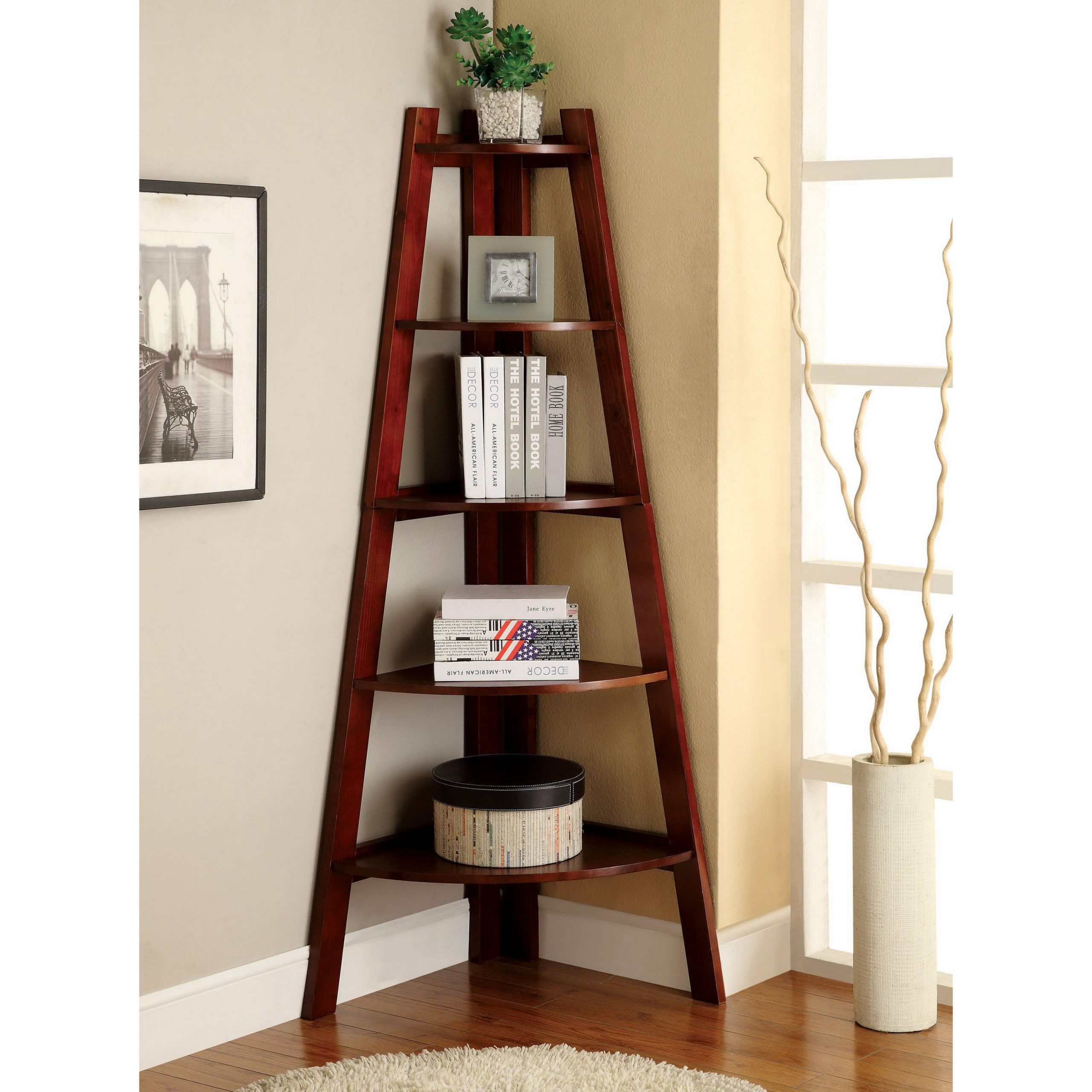 Top Wooden Ladder Shelf Nz Display Bookcase Decor Room Decor inside proportions 3200 X 3200