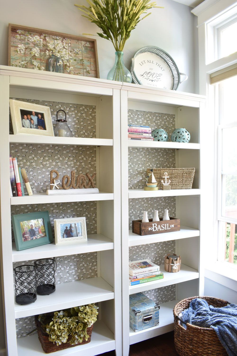 Use A Paint Sprayer To Update Your Old Bookcases Diy with dimensions 1000 X 1500