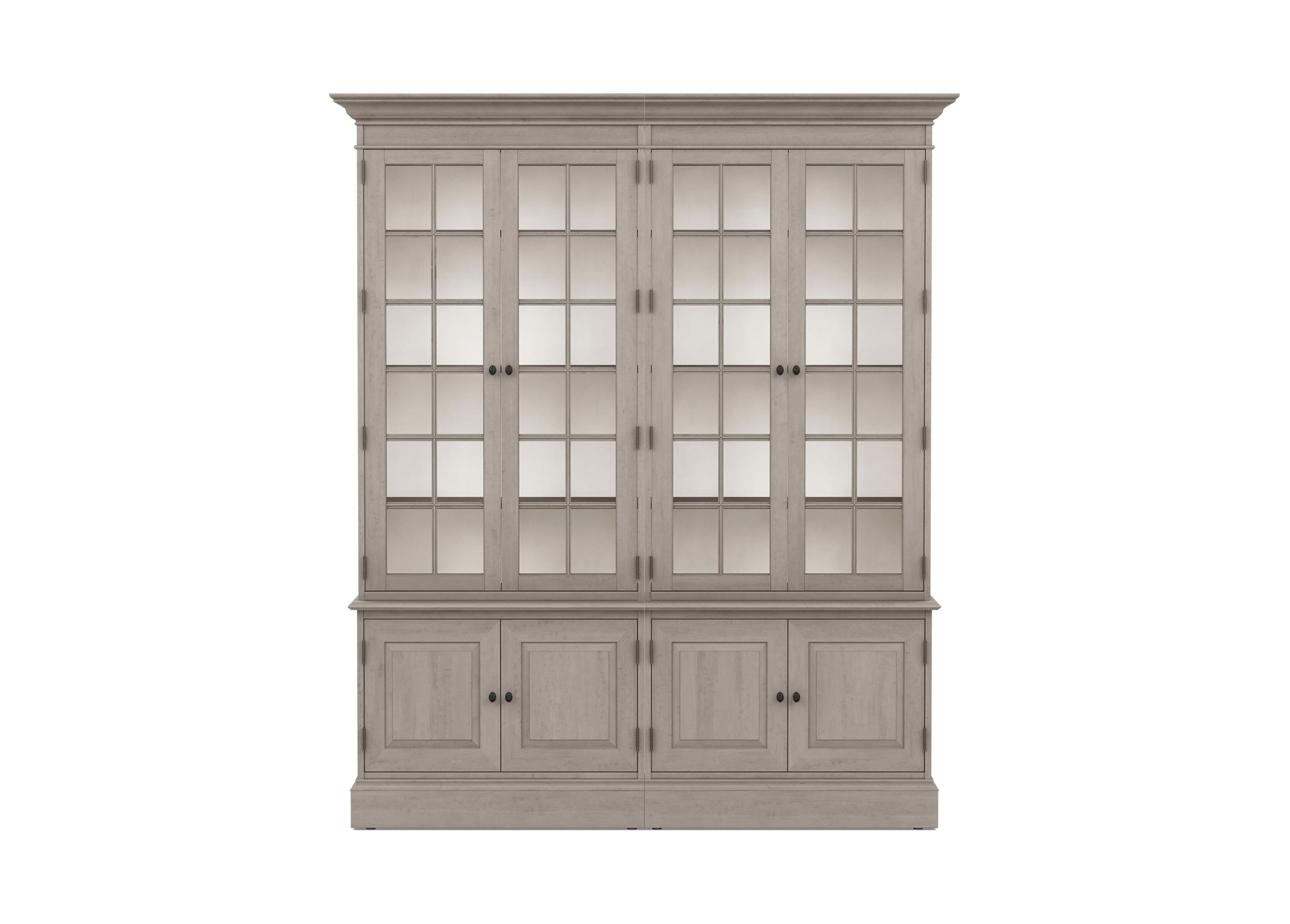 Villa Double Library Bookcase Bookcases Ethan Allen with regard to measurements 2430 X 1740