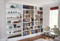 White Curved Built In Shelving Unit Bespoke Furniture throughout dimensions 1024 X 768