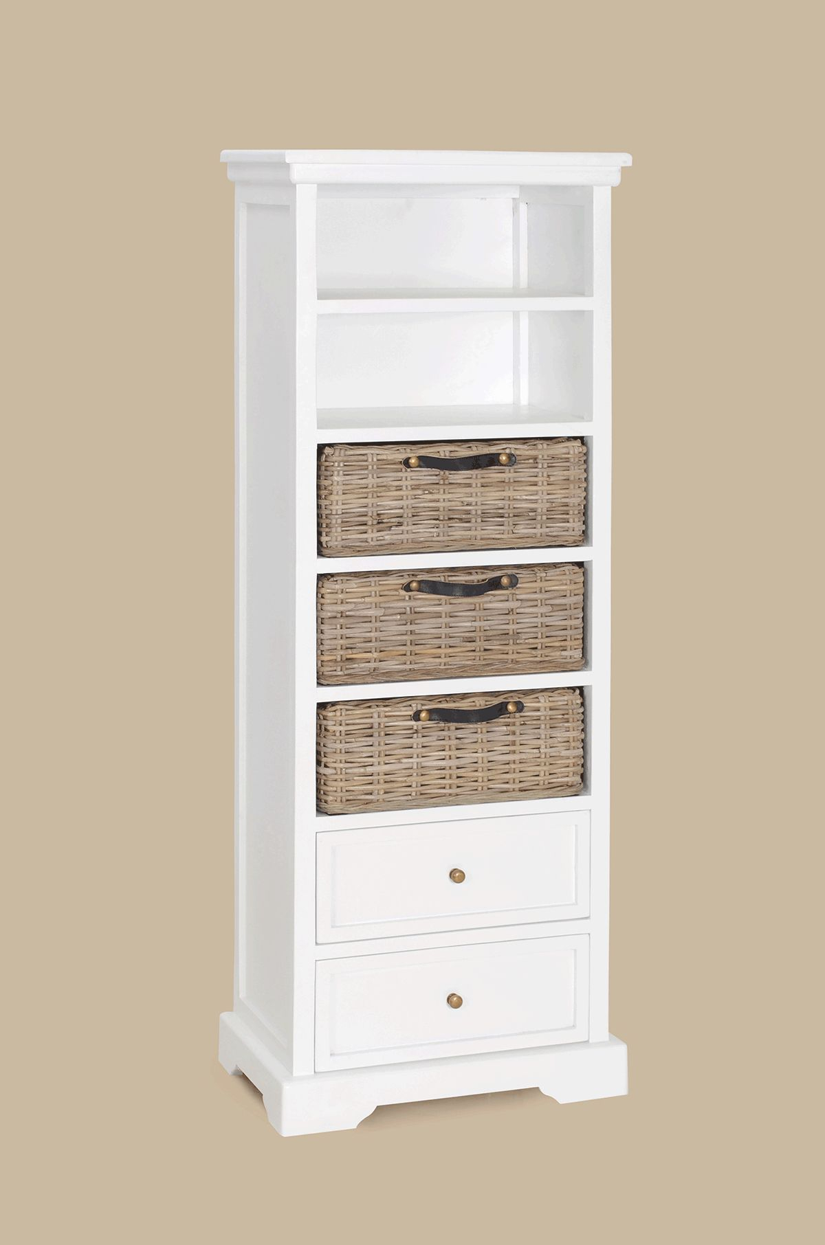 White Wooden Bookshelves With Double Drawers And Three Brown throughout measurements 1200 X 1812