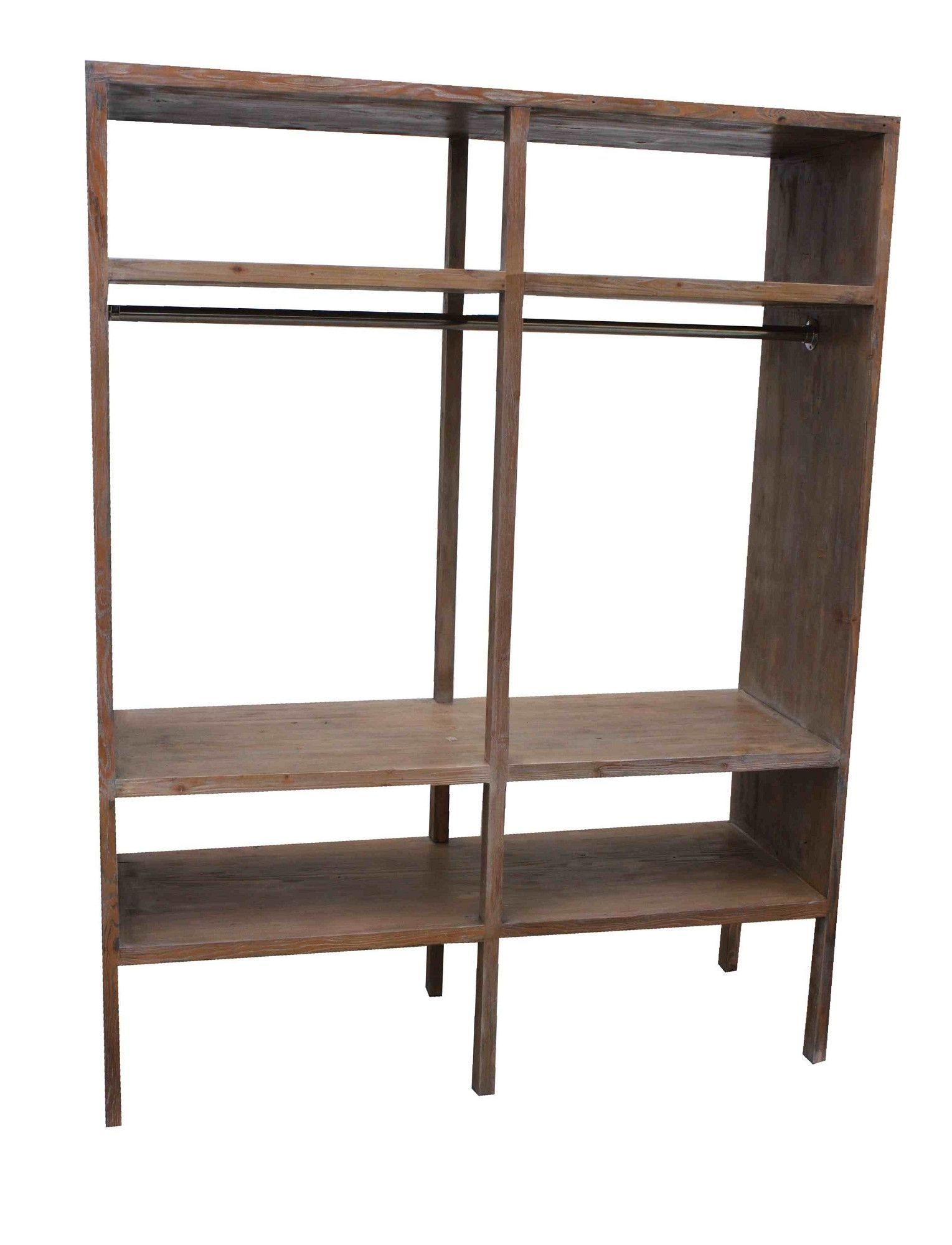 Yoga Studio Display Bookcase In Reclaimed Wood Bookcase for dimensions 1529 X 2000